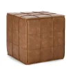 POUF LARISA COGNAC