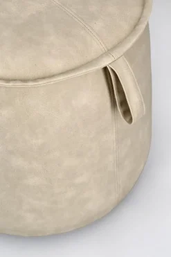 POUF RUDINA AVORIO