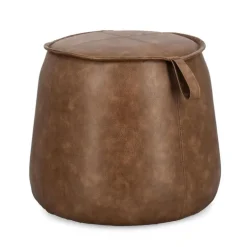 POUF RUDINA COGNAC