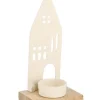 P.TEALIGHT 1P CORNWALL CASA BIANCO H19