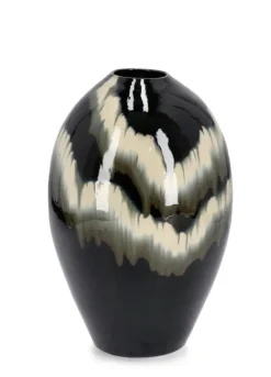 P.VASO COIRA BOMBATO NERO MELANGE H42
