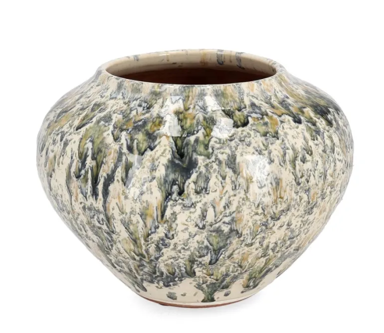 P.VASO ESMA MELANGE VERDE BLU D22,5