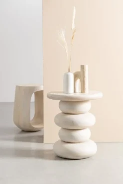 P.VASO KANDY TO MARMO BIANCO H15