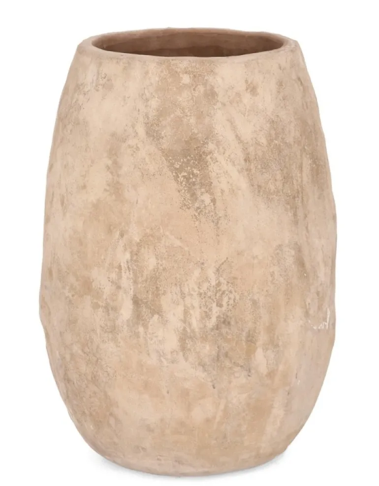 P.VASO MINH BOMB TERRACOTTA BRUNITA H60