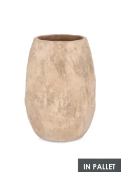 P.VASO MINH BOMB TERRACOTTA BRUNITA H60