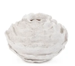 P.VASO PAVO BOMB. BIANCO H39.5