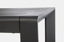 SALOTTO ANGOLARE IN ALLUMINIO ANTRACITE CX23 - KONNOR