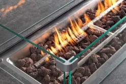 SALOTTO ANGOLARE IN ALLUMINIO ANTRACITE PG61 - HENDRIX