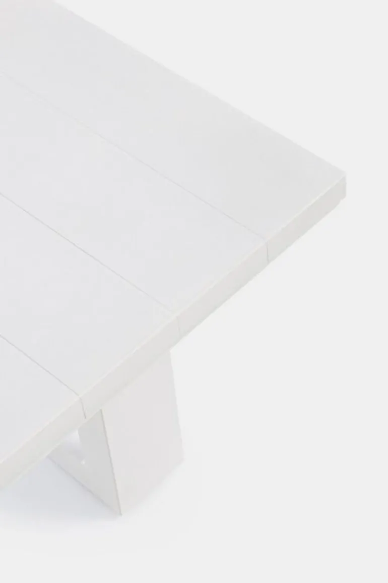 SALOTTO ANGOLARE IN ALLUMINIO BIANCO CX21 - KONNOR