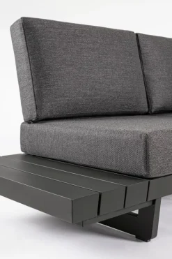 SALOTTO ANGOLARE IN ALLUMINIO ANTRACITE WG21 - INFINITY