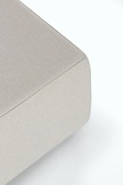 SALOTTO ANGOLARE IN TESSUTO PER ESTERNO COLOR SABBIA - PIPER