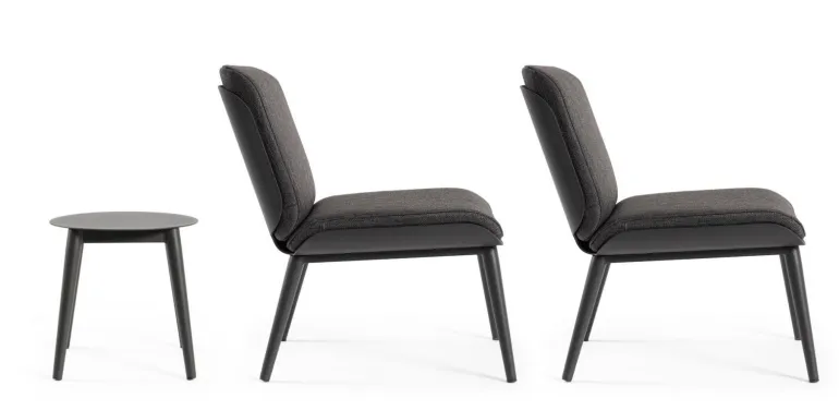 SALOTTO IN ALLUMINIO ANTRACITE WG21 - ISABELA