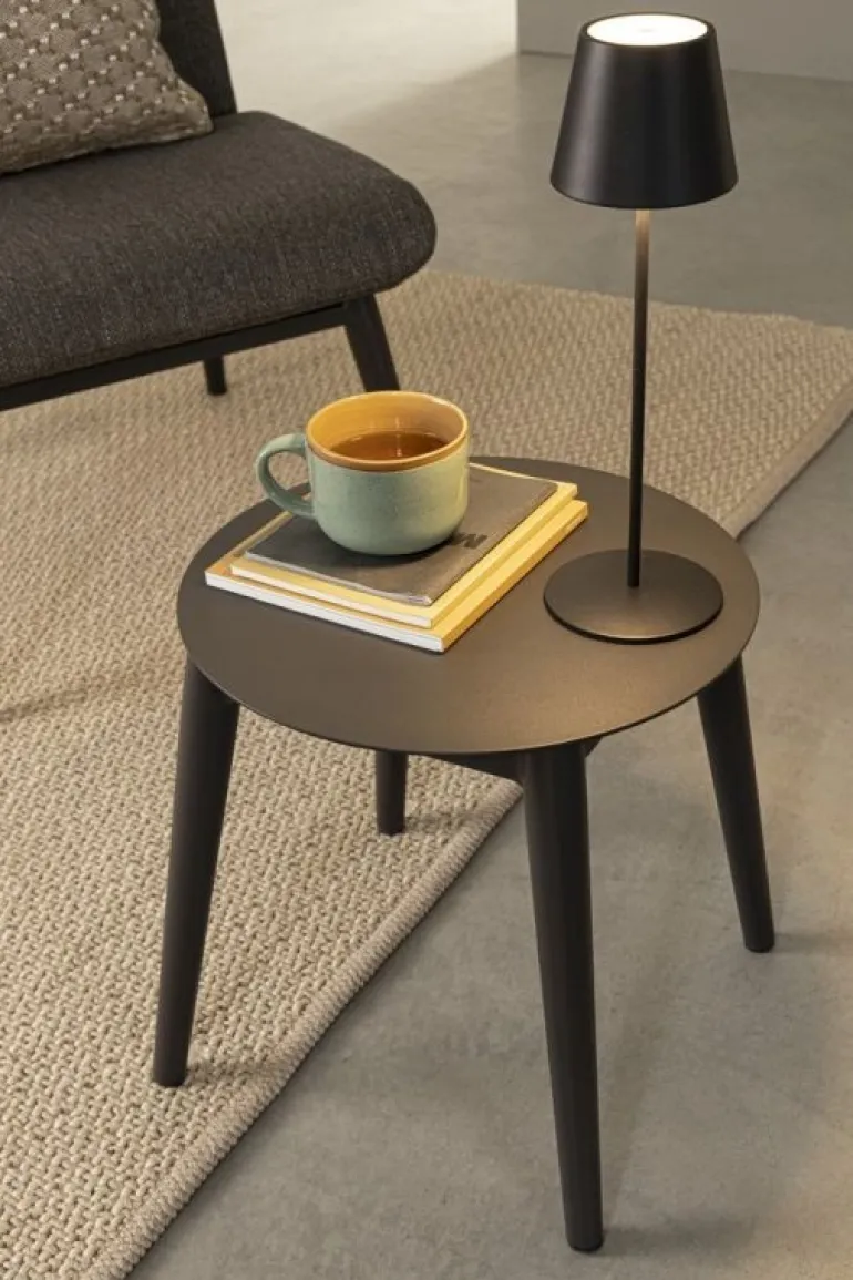 SALOTTO IN ALLUMINIO ANTRACITE WG21 - ISABELA