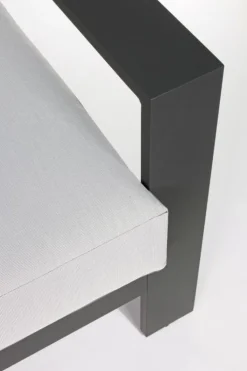 SALOTTO IN ALLUMINIO ANTRACITE YK13 - BALTIC