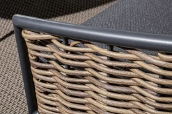 SALOTTO IN FIBRA SINTETICA ANTRACITE YK13 - MARIBELA