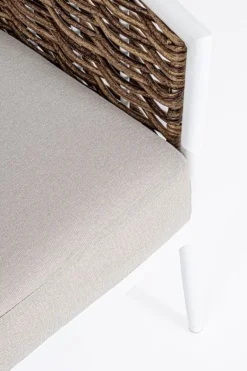 SALOTTO IN FIBRA SINTETICA BIANCO YK11 - MARIBELA