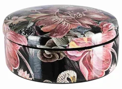 SCATOLA FIORE ROSA PORC C-COP D19