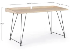 SCRIVANIA IN LEGNO - DISTRICT