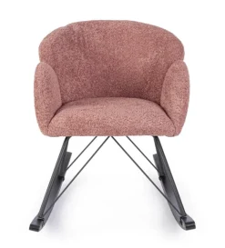 SEDIA A DONDOLO EFFETTO BOUCLE' CANYON - SIBILLA