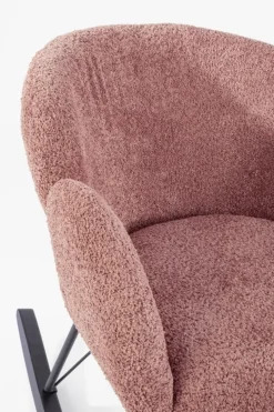 SEDIA A DONDOLO EFFETTO BOUCLE' CANYON - SIBILLA