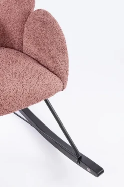 SEDIA A DONDOLO EFFETTO BOUCLE' CANYON - SIBILLA