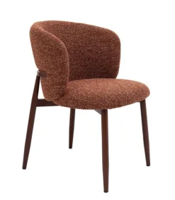 SEDIA AMALIA NOCE/TERRACOTTA