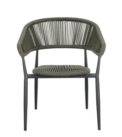 SEDIA C-BR ALGAIDA ANTRACITE/VERDE