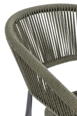 SEDIA C-BR ALGAIDA ANTRACITE/VERDE