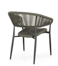 SEDIA C-BR ALGAIDA ANTRACITE/VERDE