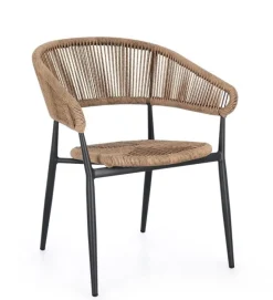 SEDIA C-BR ALGAIDA ANTRACITE/NATURAL