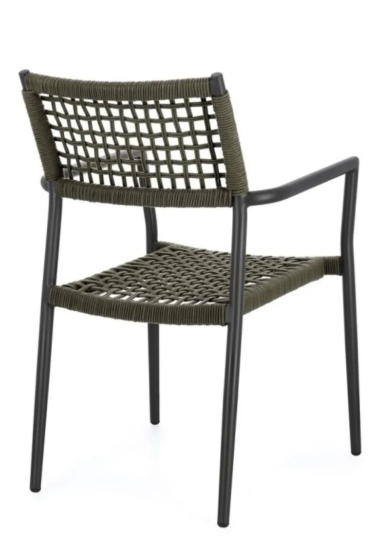 SEDIA C-BR CALETA ANTRACITE/VERDE