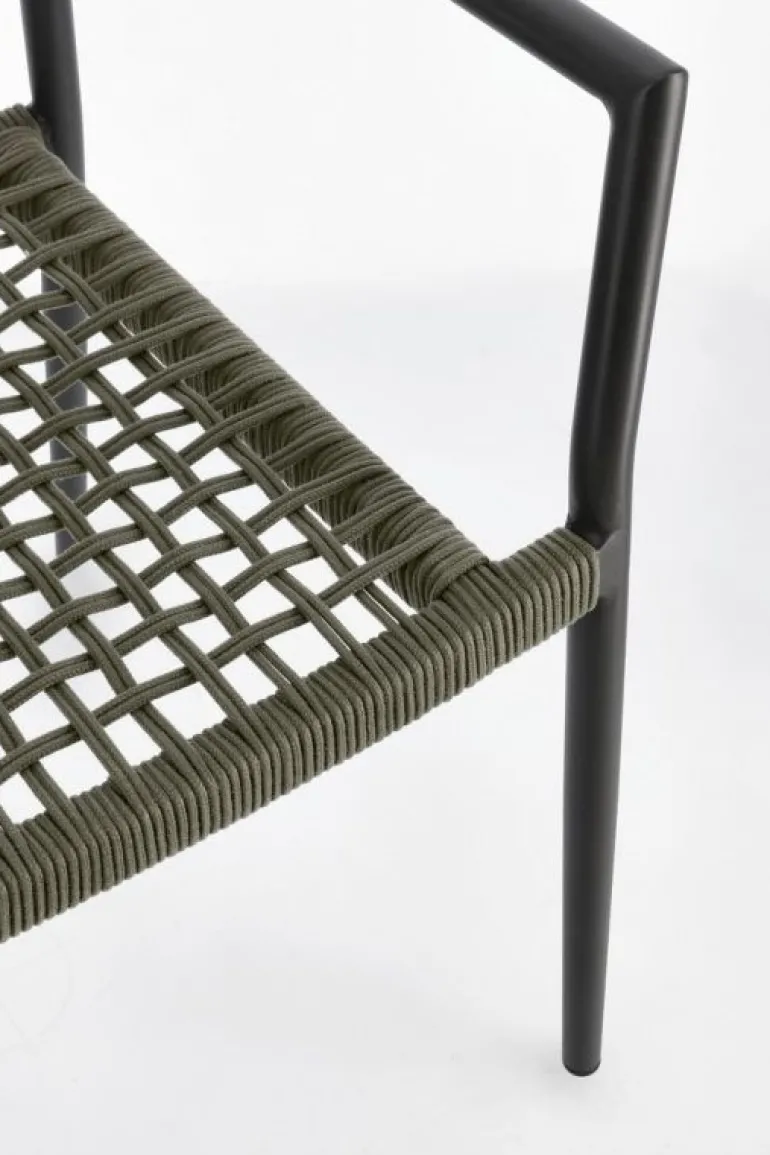 SEDIA C-BR CALETA ANTRACITE/VERDE