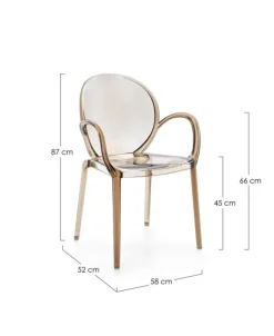 SEDIA C-BR CAMILLA COFFEE