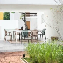 SEDIA C-BR CAMILLA FUME'