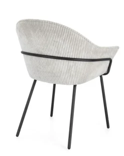 SEDIA C-BR CASSIDY NERO/GRIGIO CHIARO