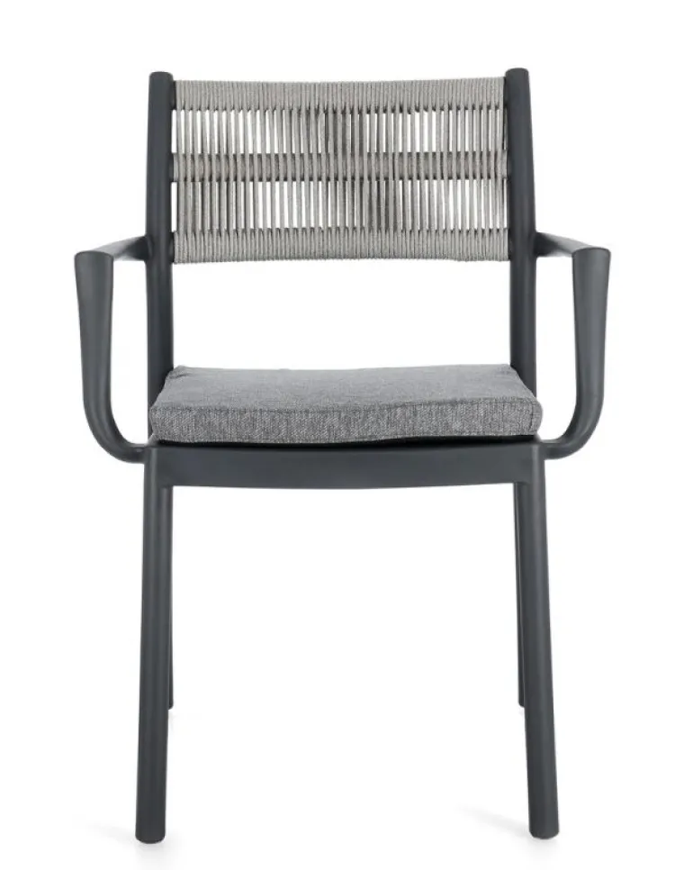 SEDIA C-BR C-C ALVIN ANTRACITE/GRIGIO CH