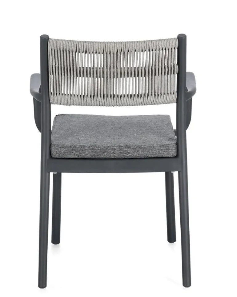 SEDIA C-BR C-C ALVIN ANTRACITE/GRIGIO CH