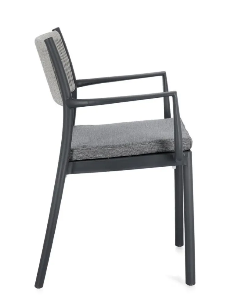 SEDIA C-BR C-C ALVIN ANTRACITE/GRIGIO CH