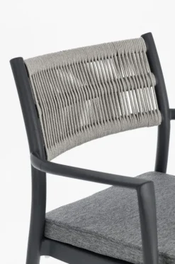 SEDIA C-BR C-C ALVIN ANTRACITE/GRIGIO CH