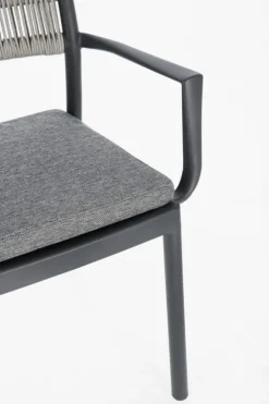 SEDIA C-BR C-C ALVIN ANTRACITE/GRIGIO CH