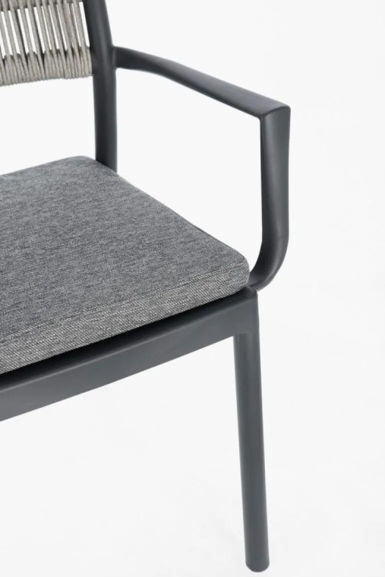 SEDIA C-BR C-C ALVIN ANTRACITE/GRIGIO CH