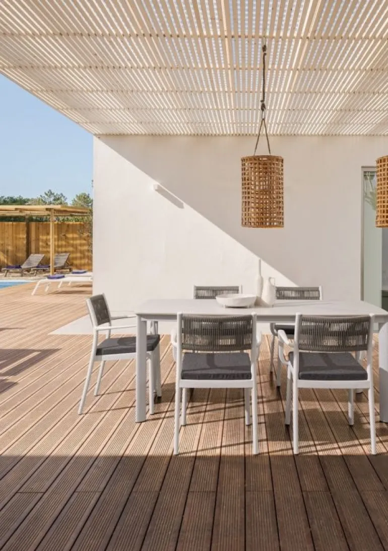 SEDIA C-BR C-C ALVIN BIANCO/GRIGIO CH.