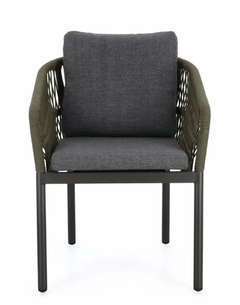 SEDIA C-BR C-C GALDANA ANTRACITE/VERDE