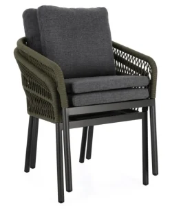 SEDIA C-BR C-C GALDANA ANTRACITE/VERDE