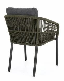 SEDIA C-BR C-C GALDANA ANTRACITE/VERDE