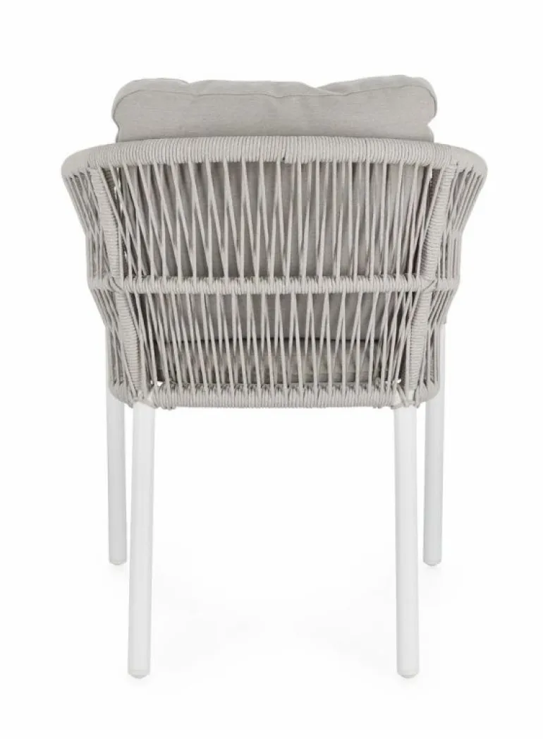 SEDIA C-BR C-C GALDANA BIANCO