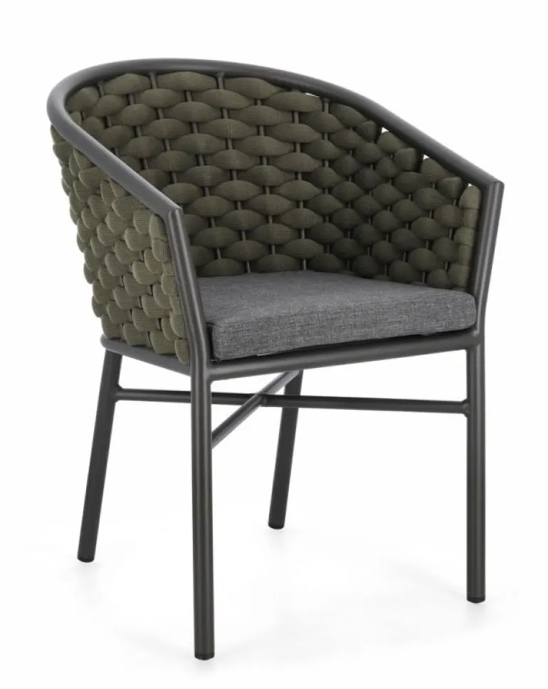 SEDIA C-BR C-C MARGALIDA ANTRACITE/VERDE