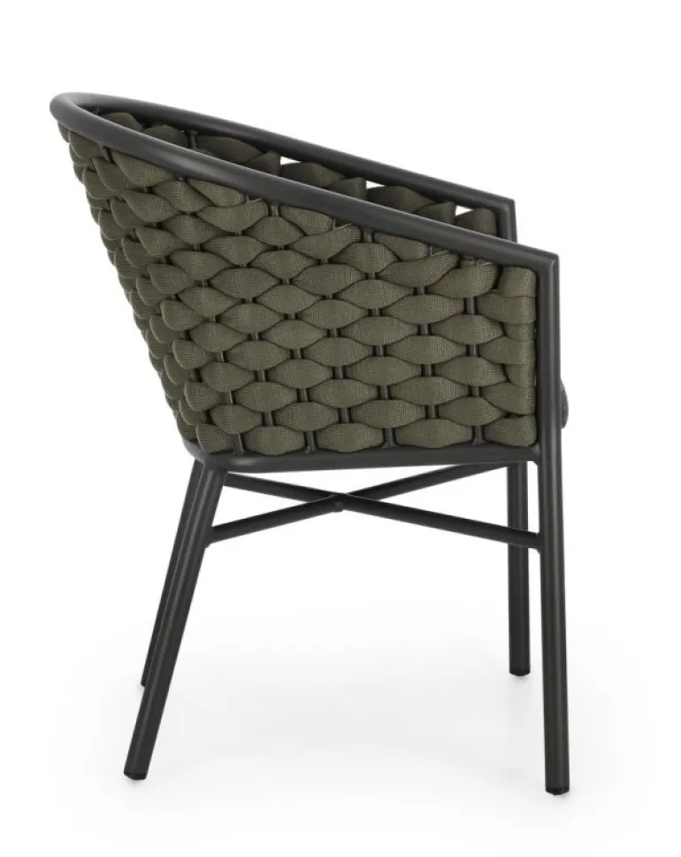 SEDIA C-BR C-C MARGALIDA ANTRACITE/VERDE