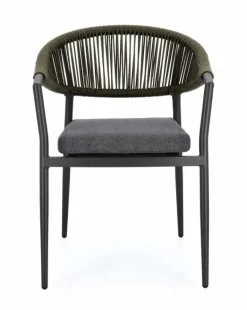 SEDIA C-BR C-C MILLOR ANTRACITE/VERDE