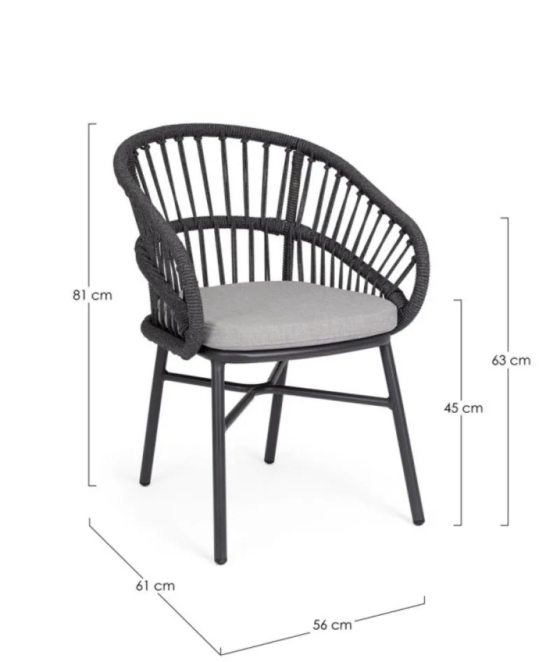 SEDIA C-BR C-C ODIVELAS ANTRACITE